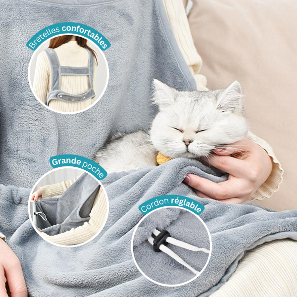 Tablier Anti-Poils Pour Chat