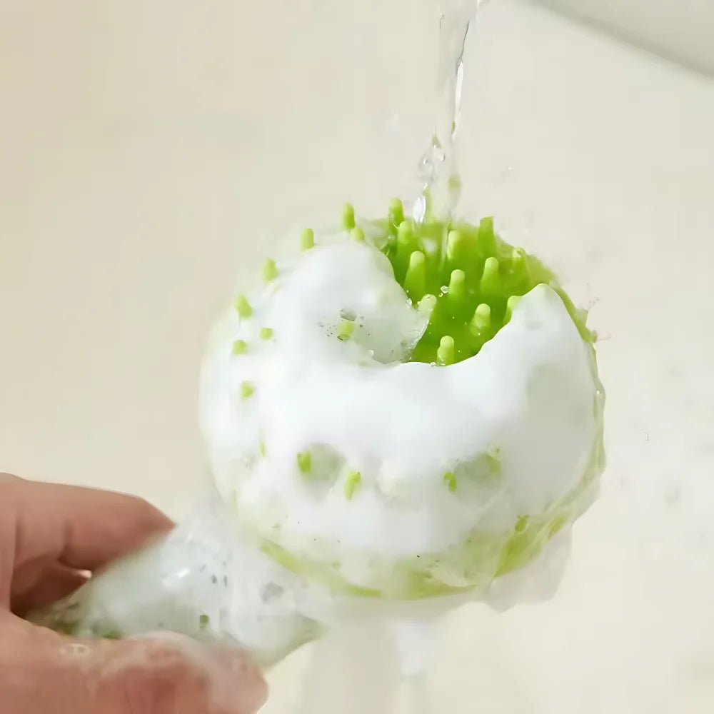 Brosse de bain 2 en 1 pour animaux - BrushyPet - oaura