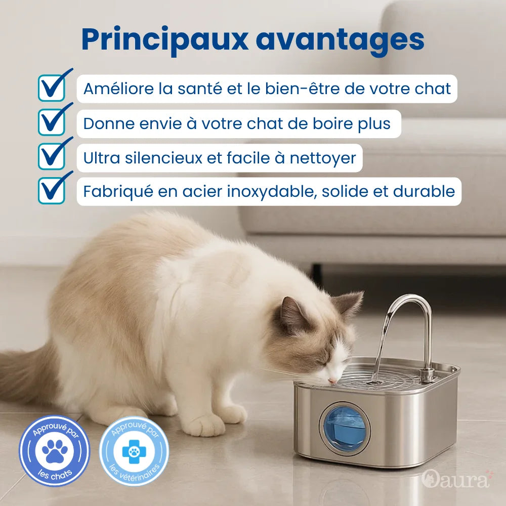 Protect your cat from dehydration and urinary emergencies with Hydrachat
