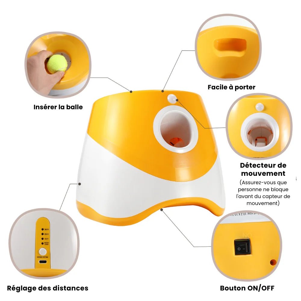 Lanceur automatique pour chien – BalliGo - oaura