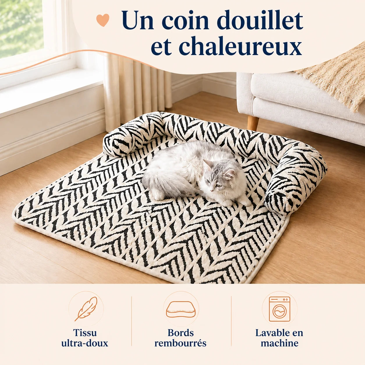 Protection canapé pour chat - CozyPaw