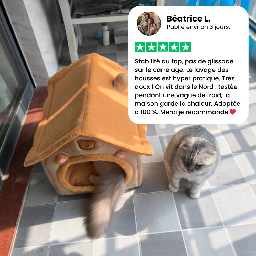 Maison-Cocon doux pour Chat - Cozycoon