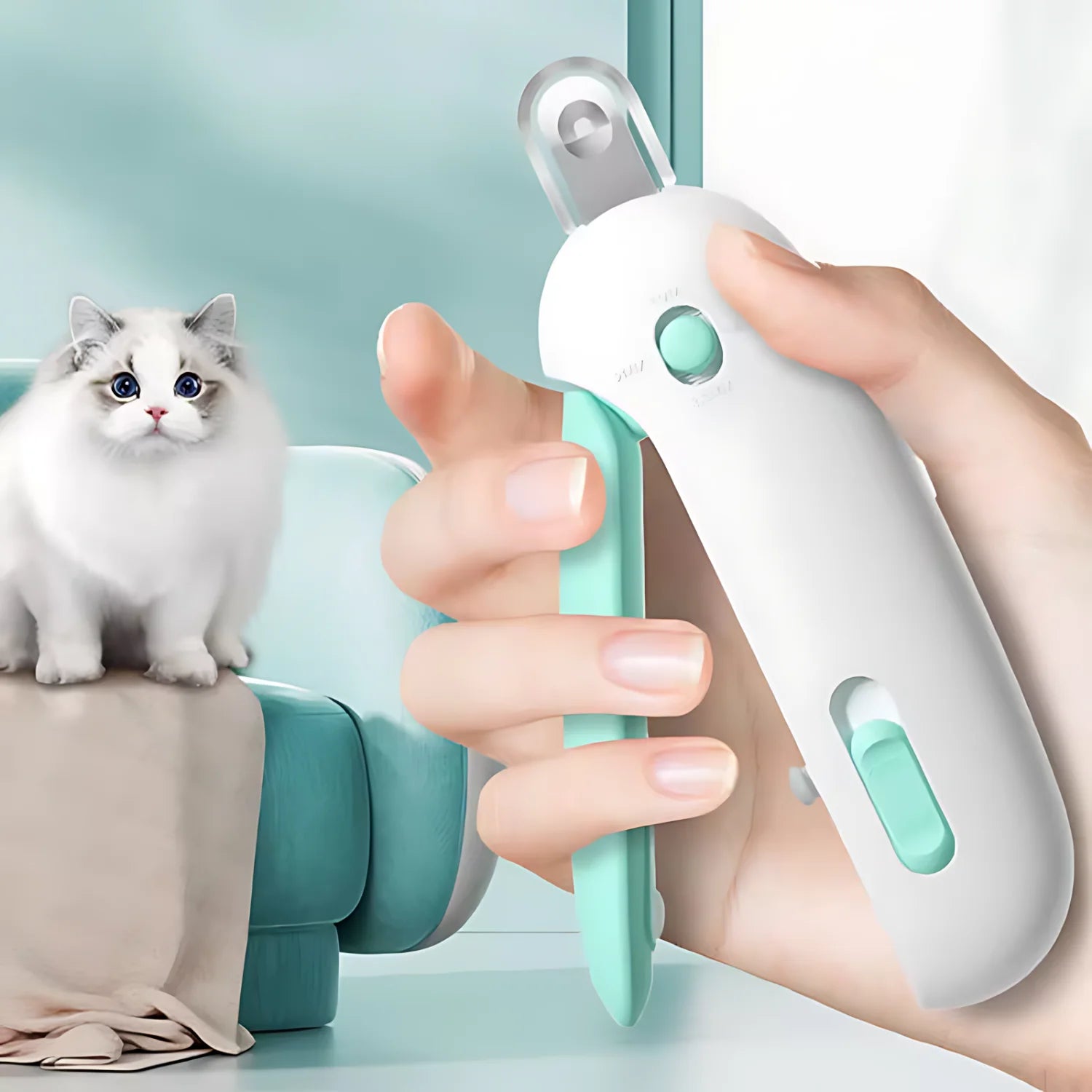 2-in-1 Nail Clipper - ZenClaw