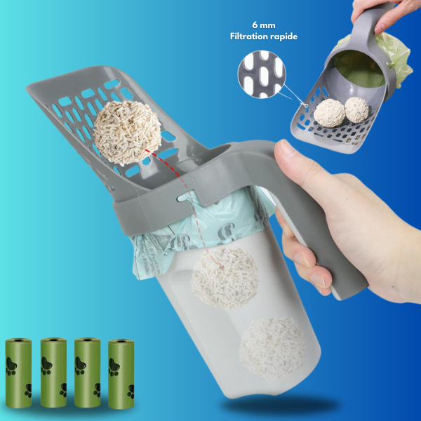 2 in 1 Cat Litter Scoop