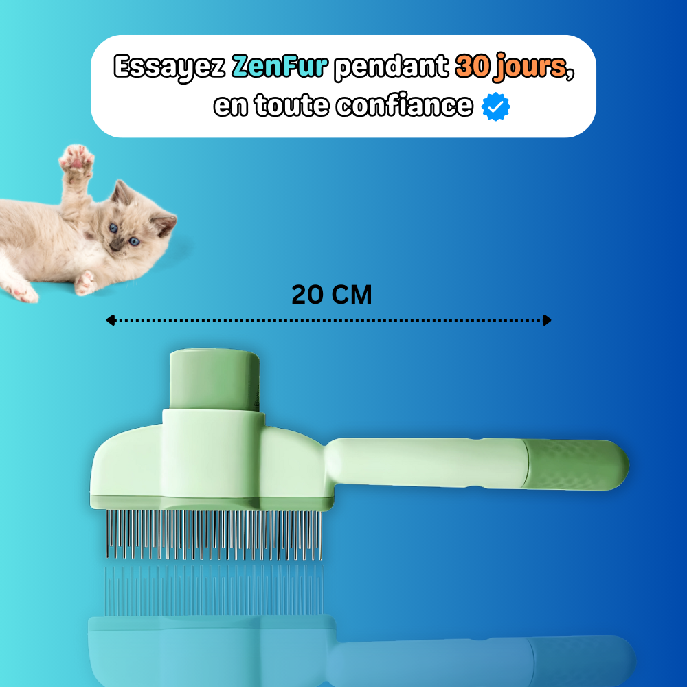Anti-shedding brush - ZenFur