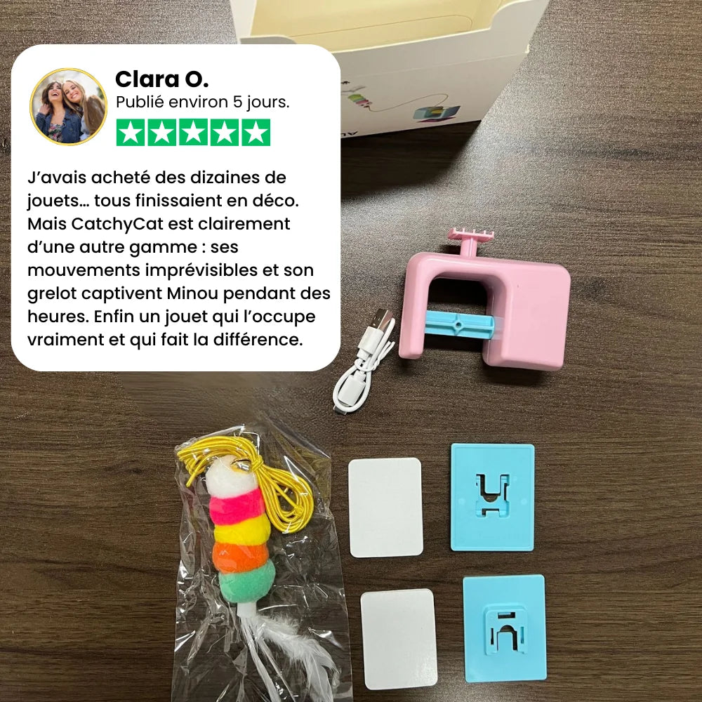 Jouet Automatique pour Chat – CatchyCat