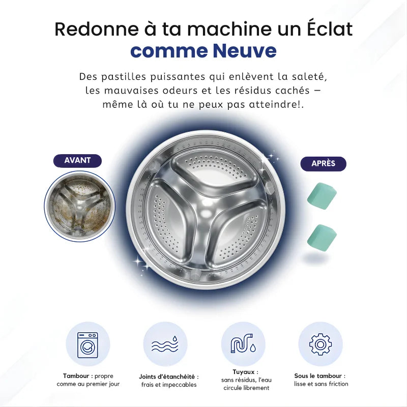 Peloclean Lave-Linge Éco+ de Oaura