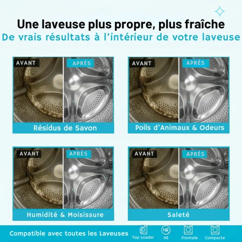 Peloclean Lave-Linge Éco+ de Oaura - oaura