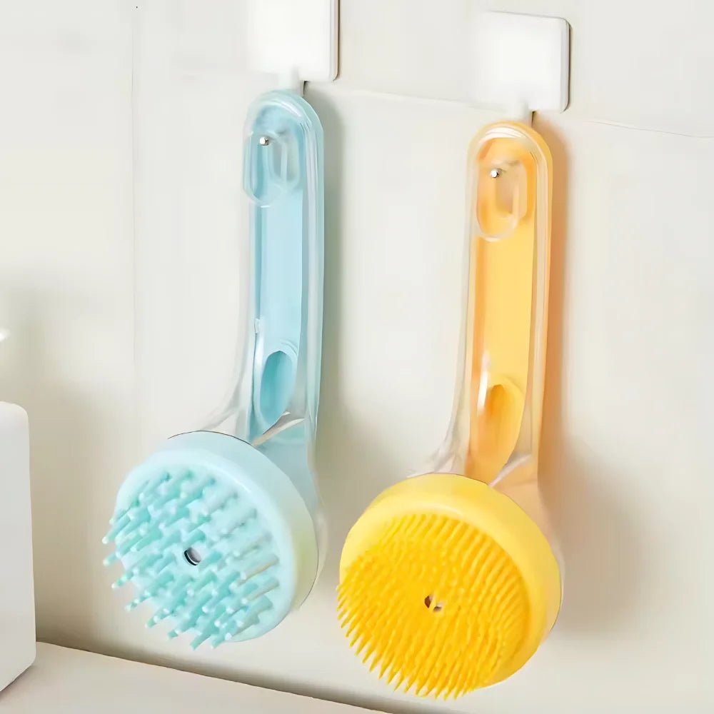 Brosse de bain 2 en 1 pour animaux - BrushyPet - oaura