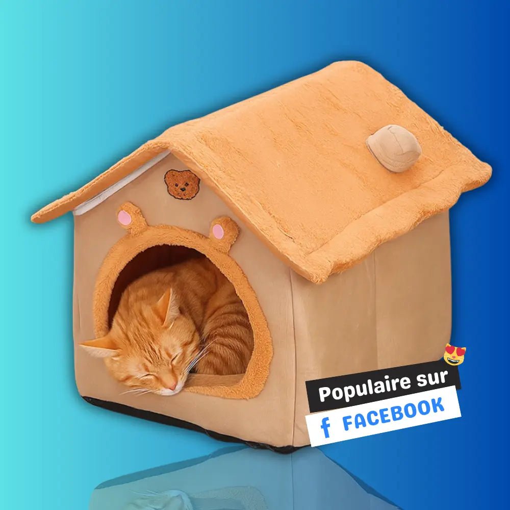 Maison-Cocon doux pour Chat - Cozycoon - oaura
