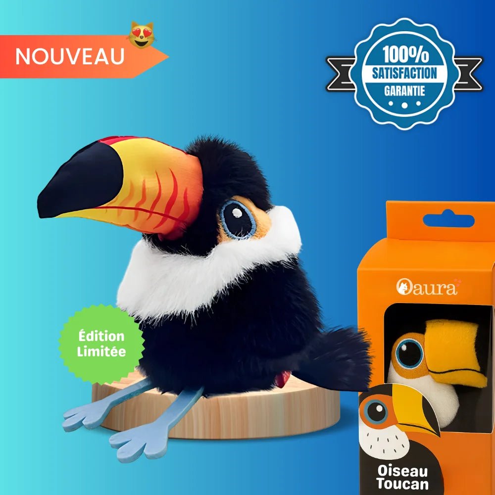 Jouet Oiseau Interactif Pour Chat - Pioucat - oaura