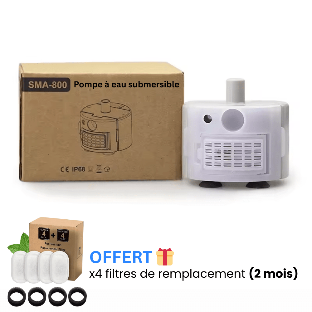 Pompe à eau de remplacement pour fontaine à chat - oaura