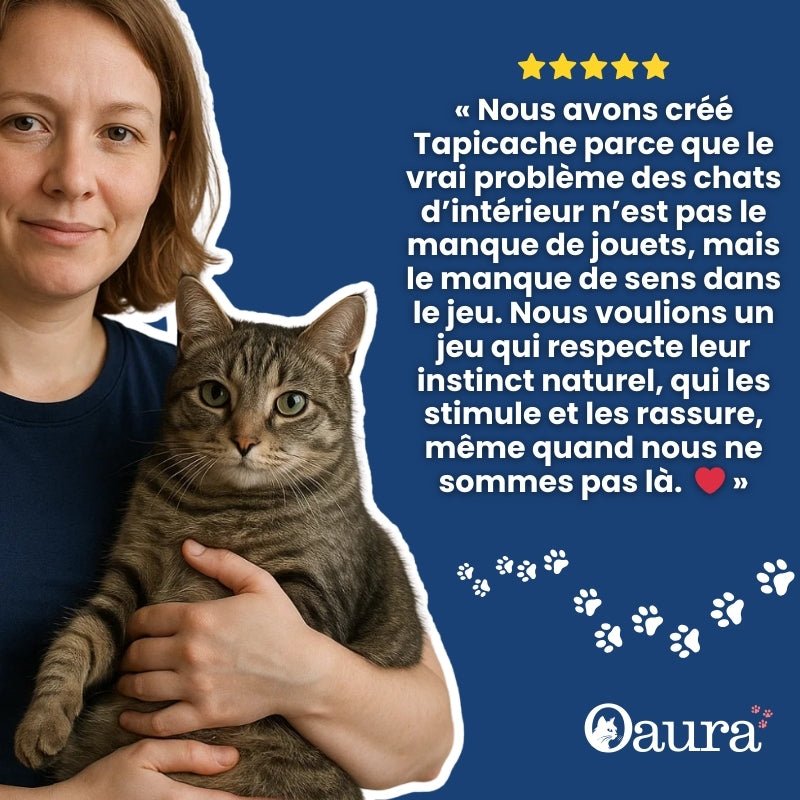 Jouet Cache-Cache pour Chat - Tapicache 2026 - oaura