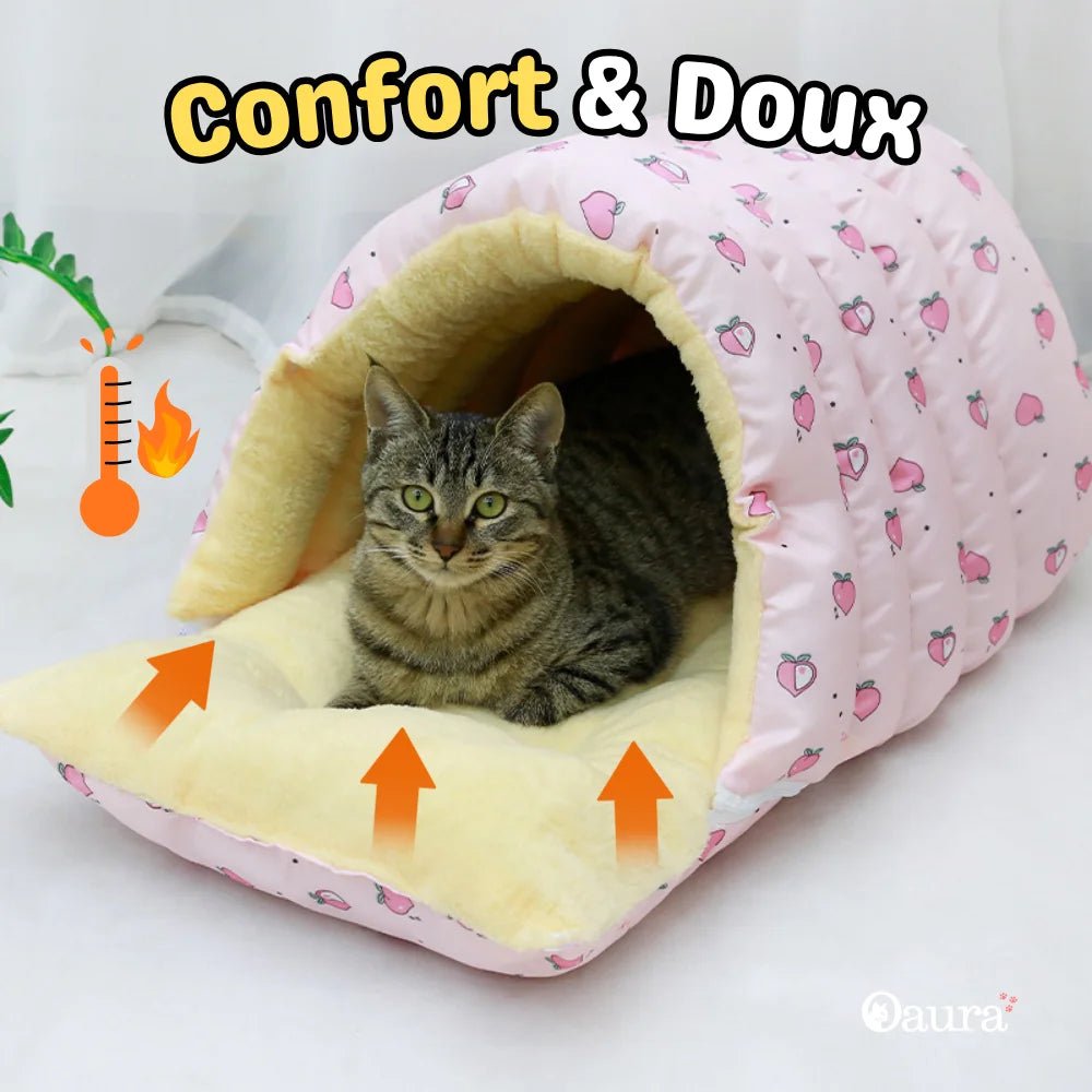 CosyNest - Niche pour Chat Grotte Douillette - oaura