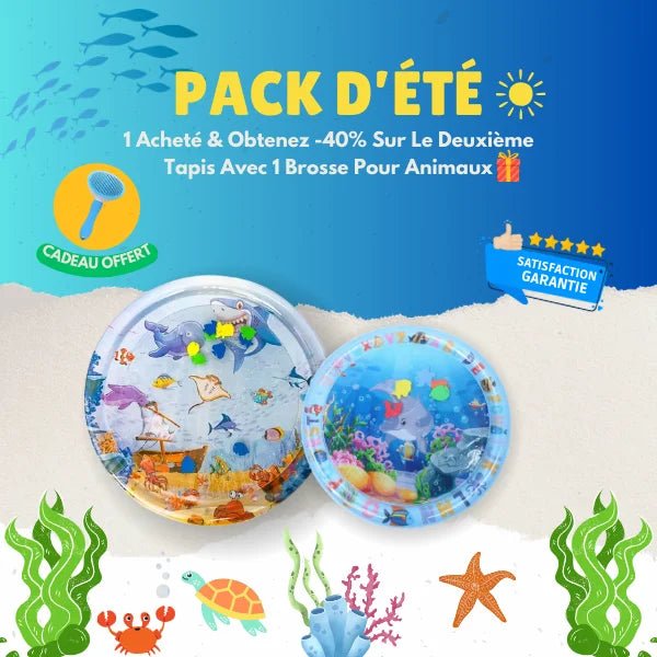 Tapis Rafraîchissant Interactif pour Chat - AquaFresh - oaura