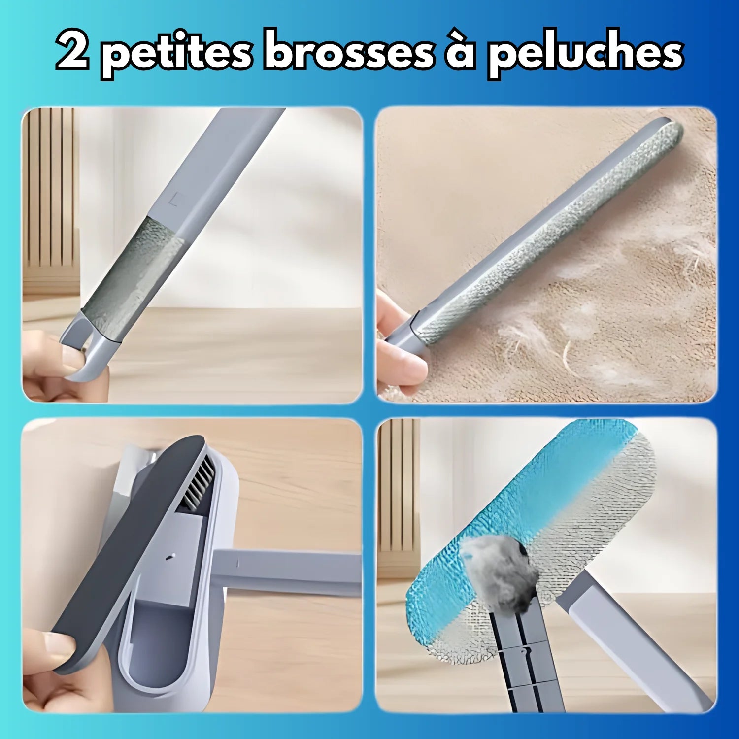 FurSweep - Ramasse Poil Chat 3-en-1 Réutilisable & Lavable - oaura