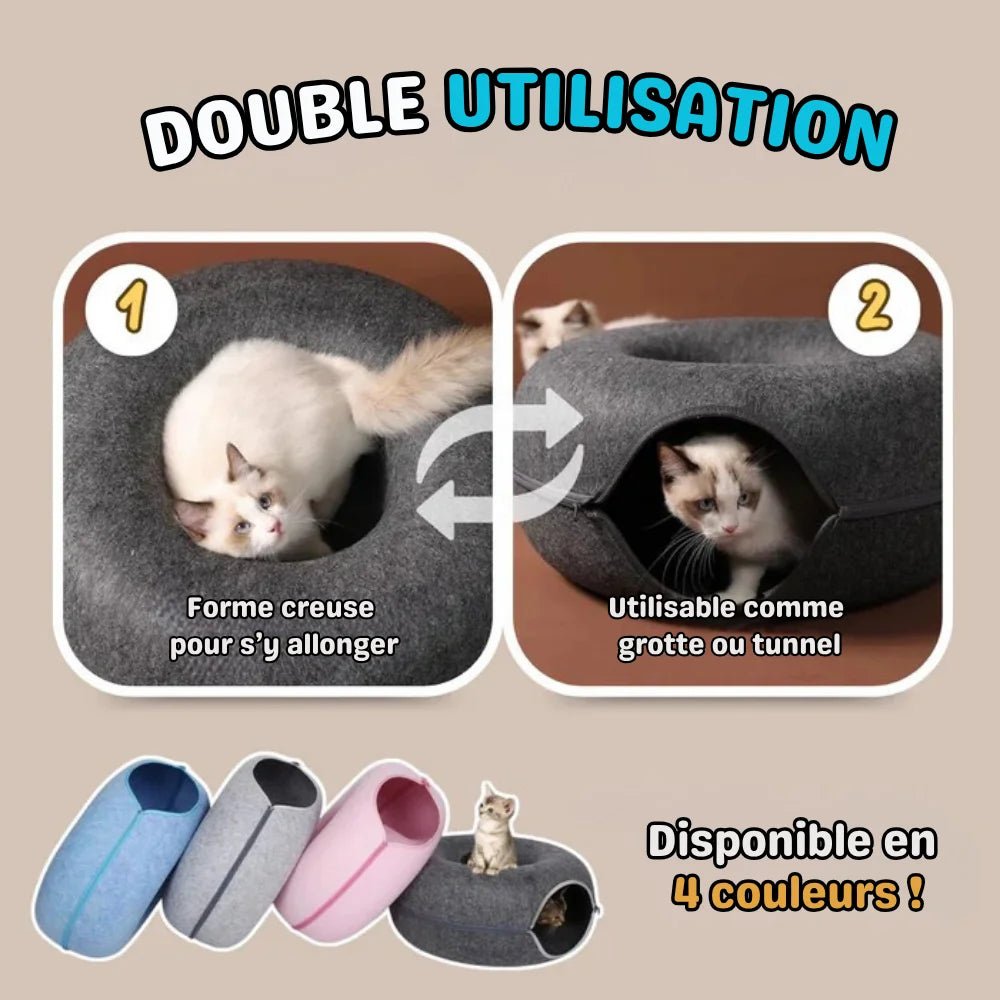 Lit Donut Pour Chat - Nideo - oaura