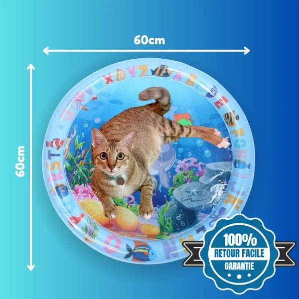 Tapis Rafraîchissant Interactif pour Chat - AquaFresh - oaura