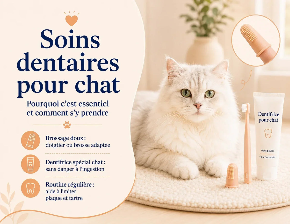 Soins dentaires pour chat : pourquoi c'est essentiel et comment s'y prendre