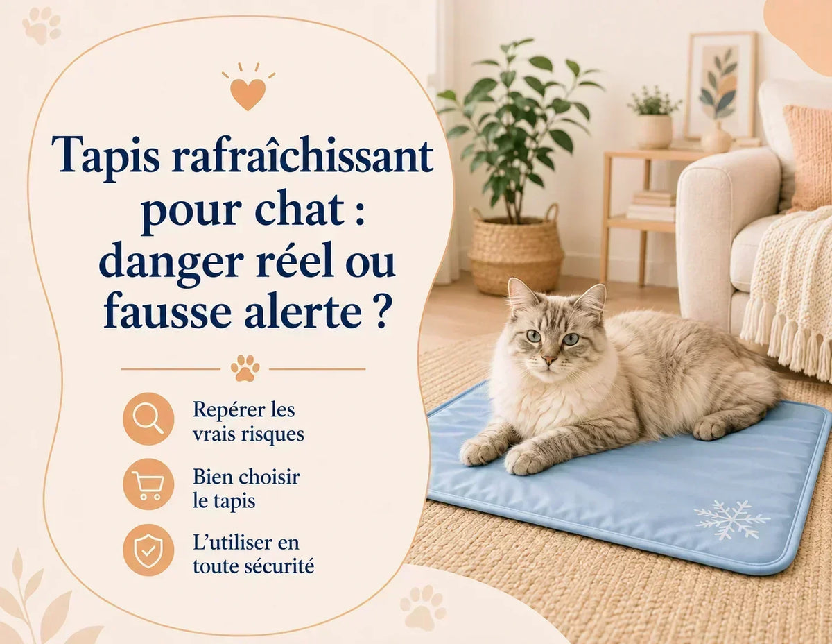 Tapis rafraîchissant pour chat : danger réel ou fausse alerte ?