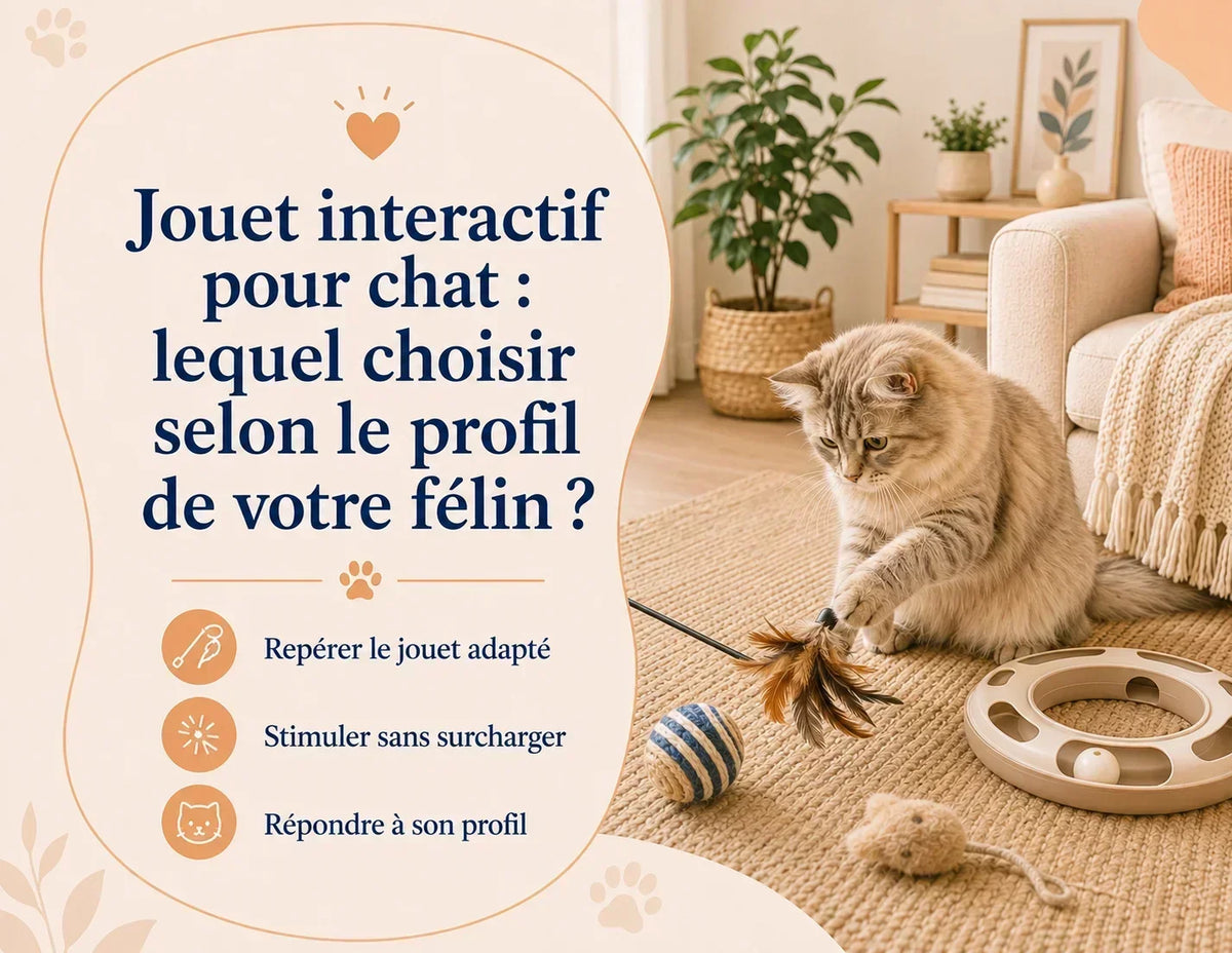 Jouet interactif pour chat : lequel choisir selon le profil de votre félin ?