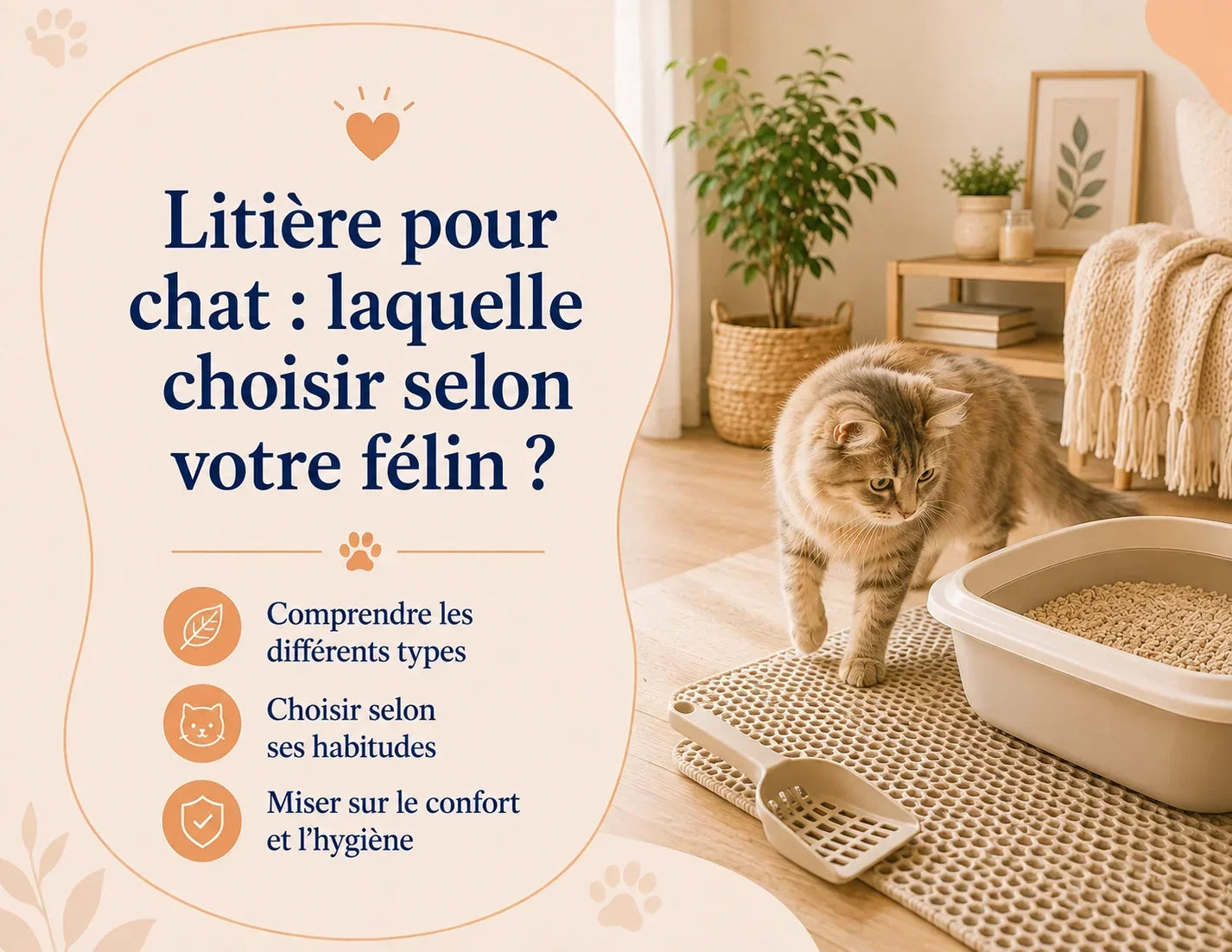 Litière pour chat : laquelle choisir selon votre félin ?