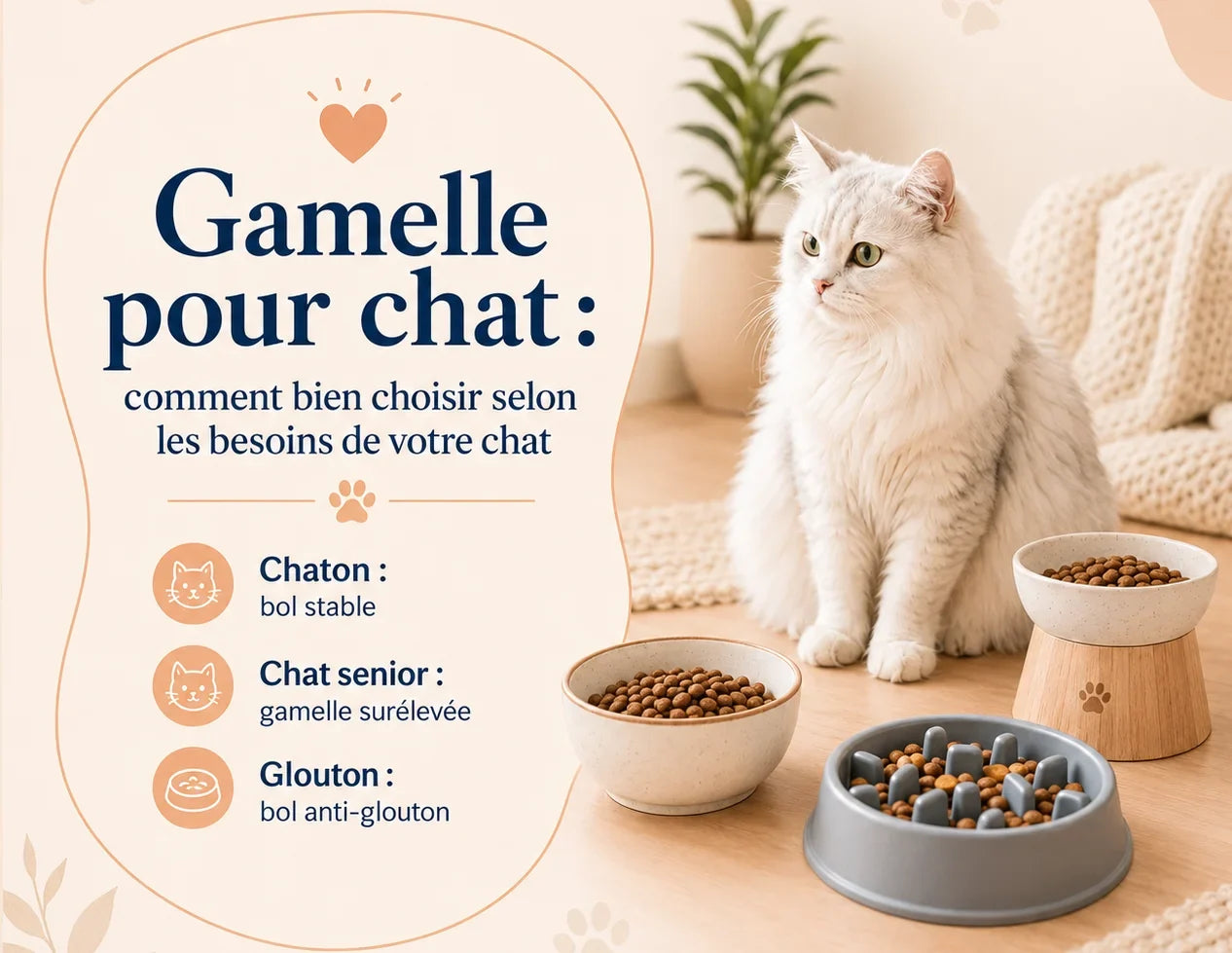 Gamelle pour chat : comment bien choisir ? Guide complet