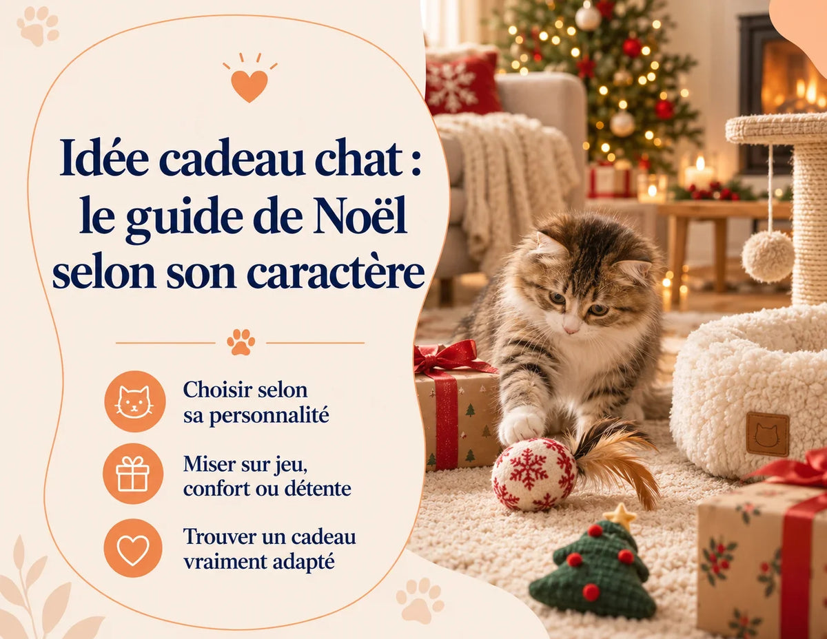 Idée cadeau chat : le guide de Noël selon son caractère