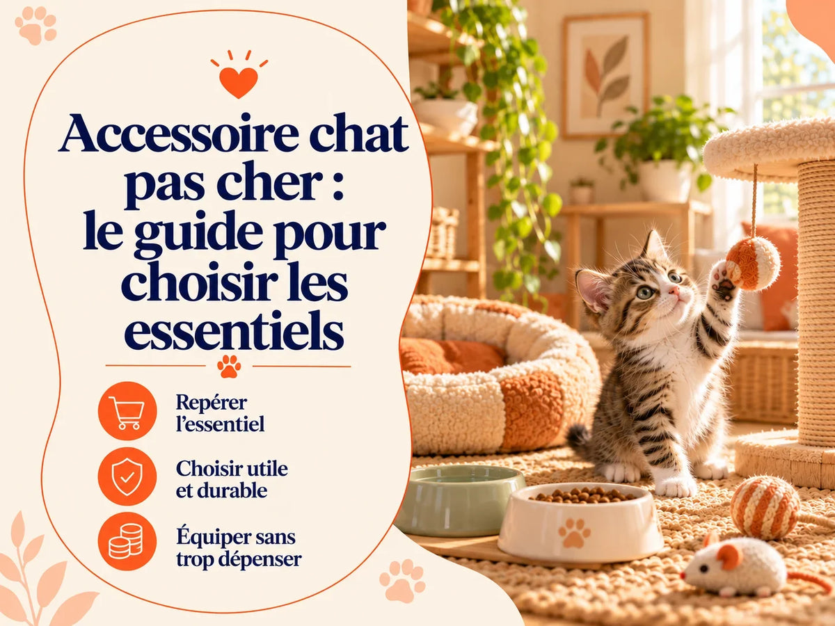 Accessoires pour chat pas chers : le guide pour choisir les essentiels