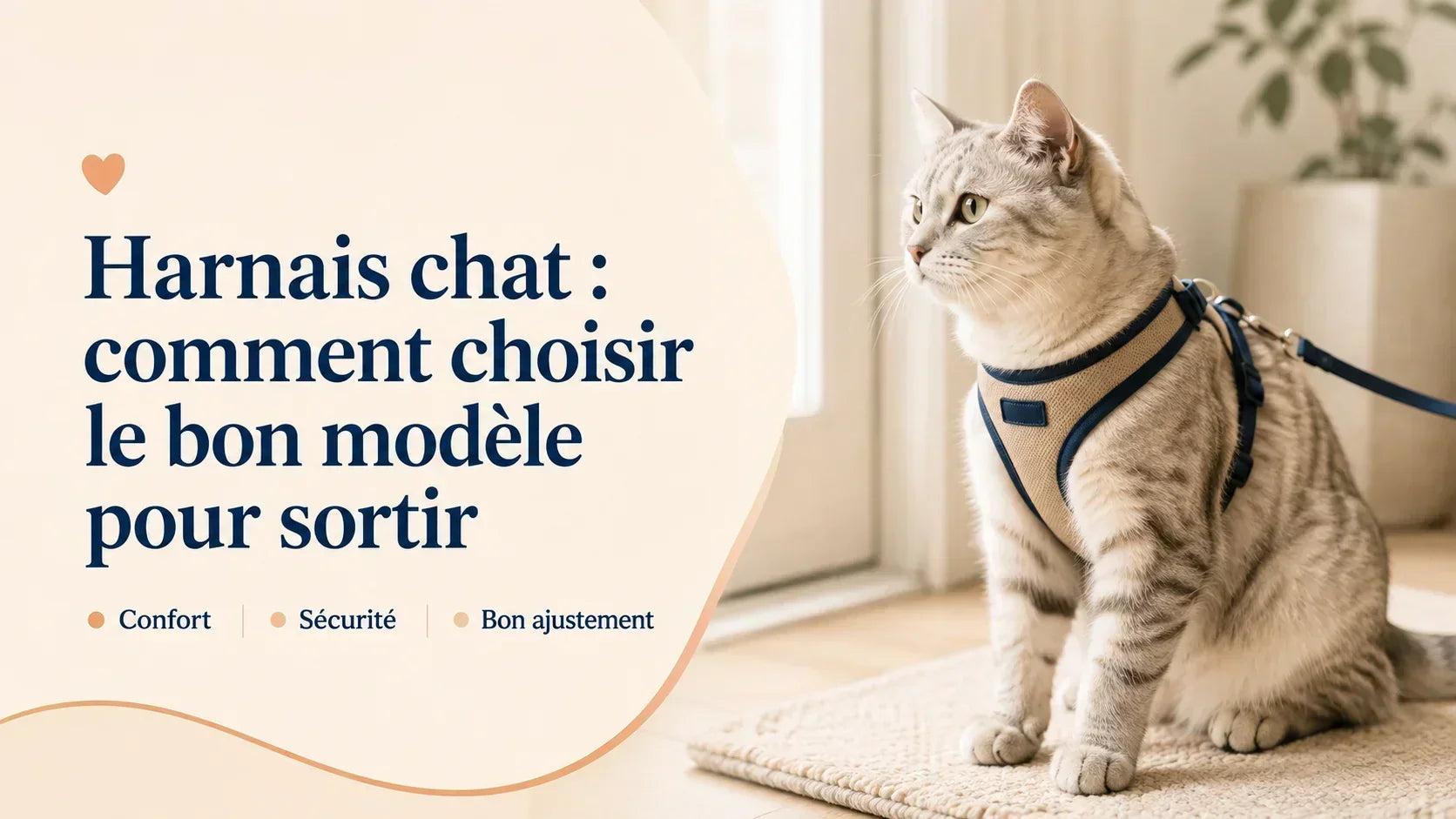 Harnais chat : comment choisir le bon modèle pour sortir