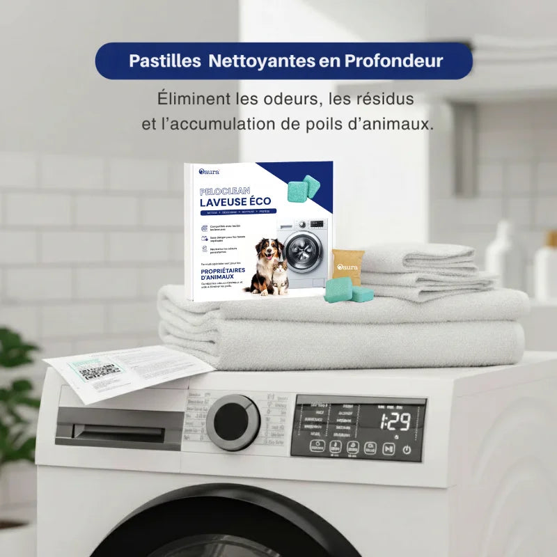 Peloclean Lave-Linge Éco+ de Oaura