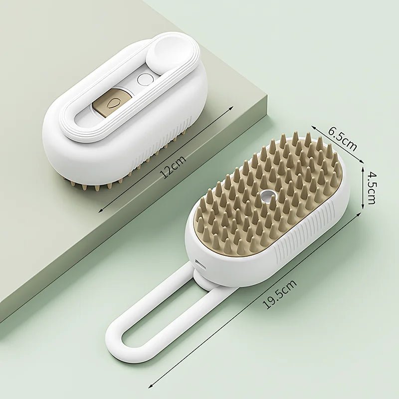 SteamPaw - Brosse Vapeur Chat & Chien 3-en-1 - oaura