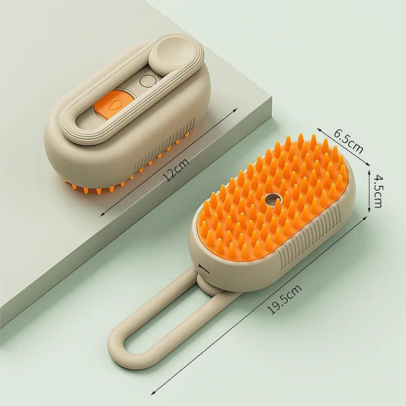 SteamPaw - Brosse Vapeur Chat & Chien 3-en-1 - oaura