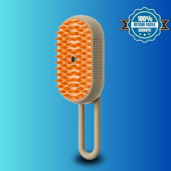 SteamPaw - Brosse Vapeur Chat & Chien 3-en-1 - oaura
