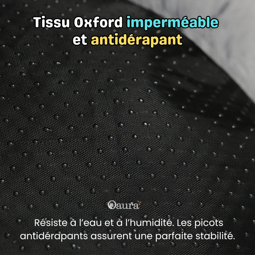 Dessous antiderapant et tissu Oxford impermeable de la grotte pour chat PawsCave