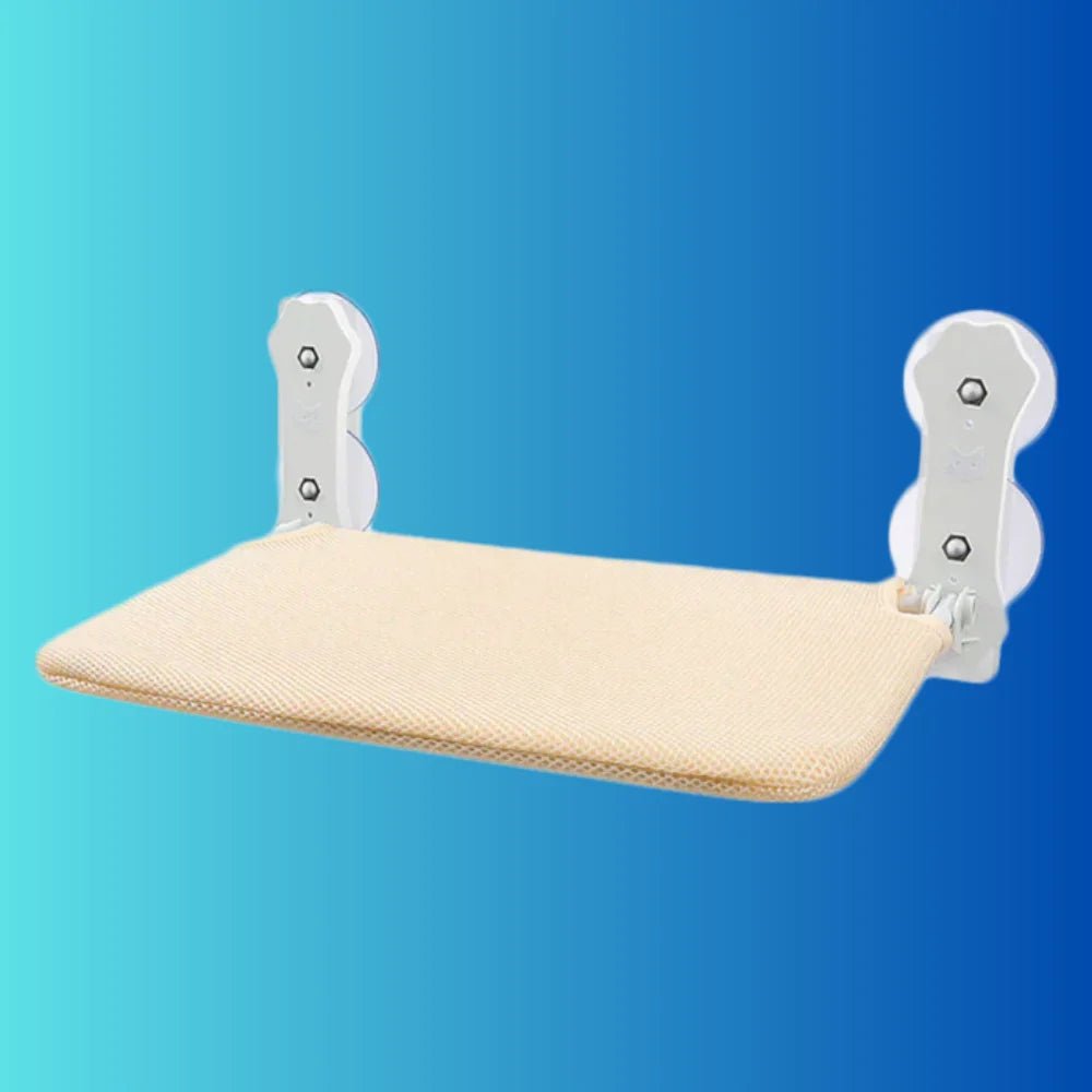 Hamac pour chat HamaCat beige pliable avec tissu Oxford et ventouses solides