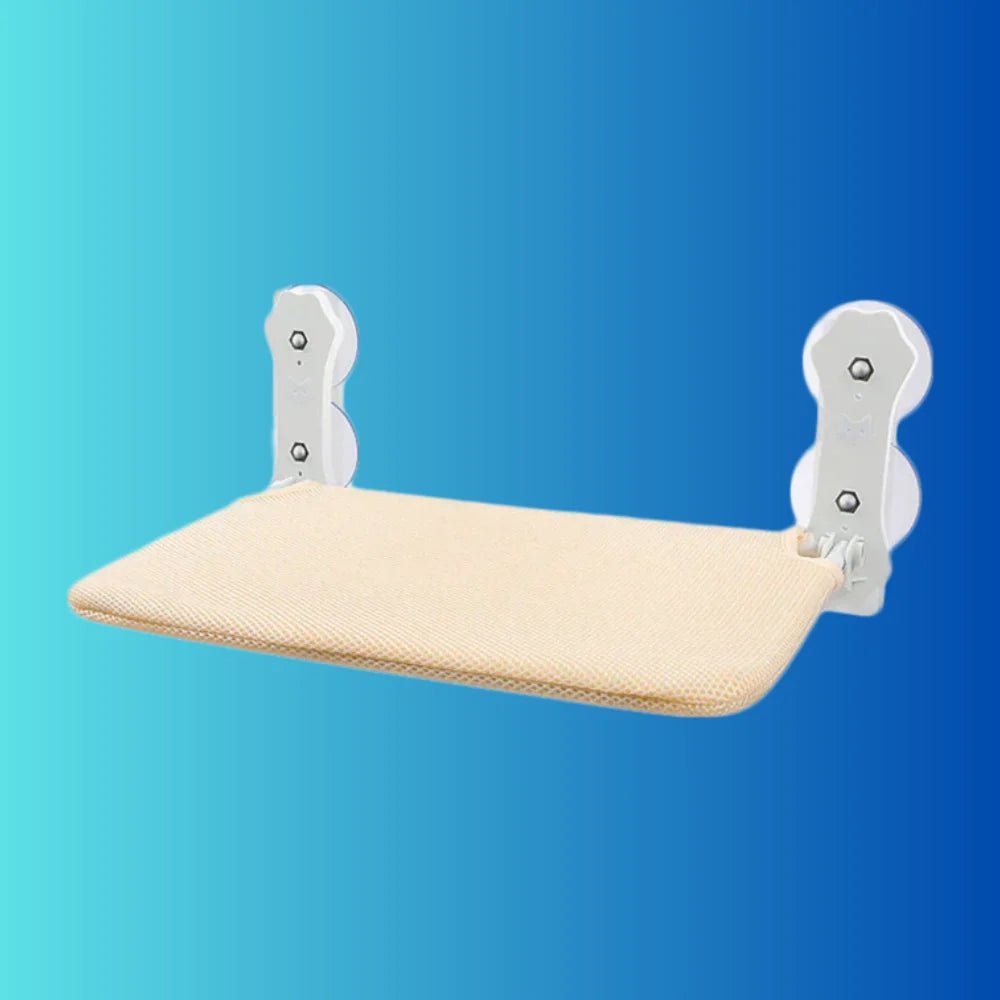 Hamac pour chat HamaCat beige avec ventouses sans perçage pour fenêtre