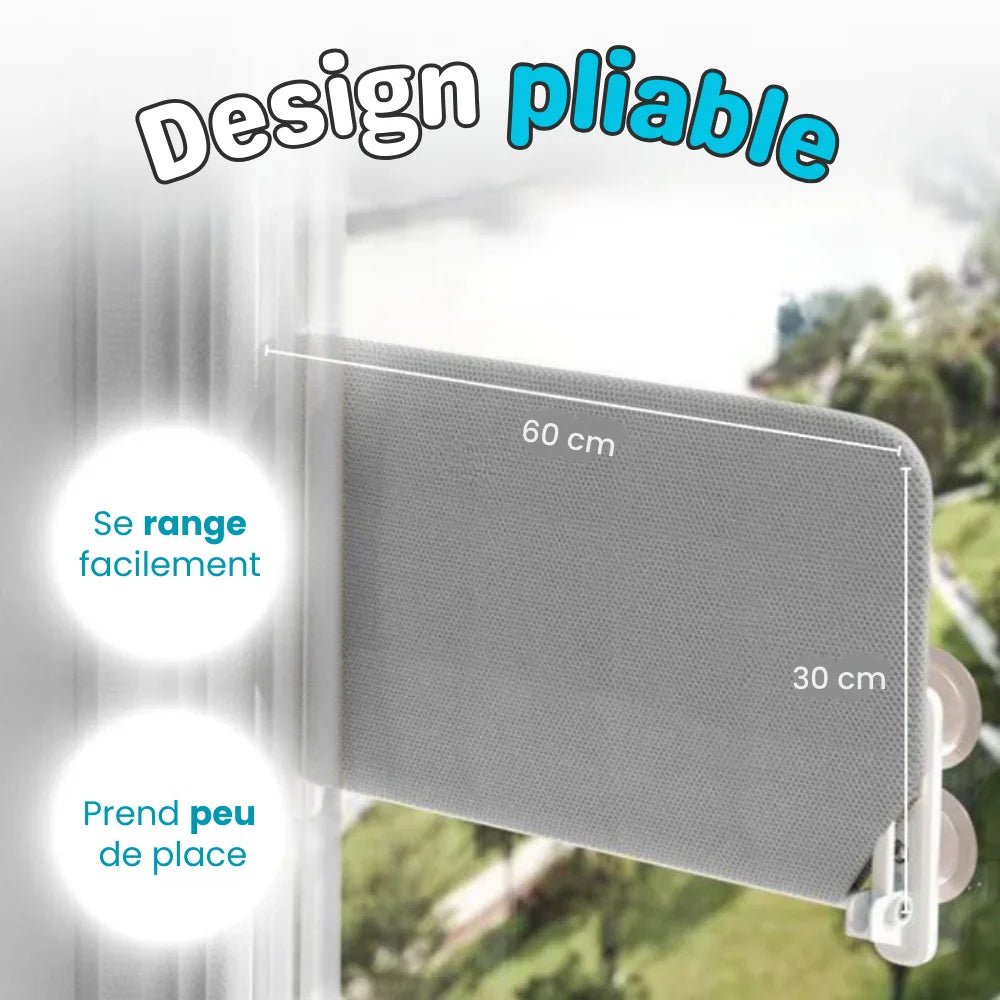 Hamac pour chat HamaCat pliable taille 60 x 30 cm qui se range facilement