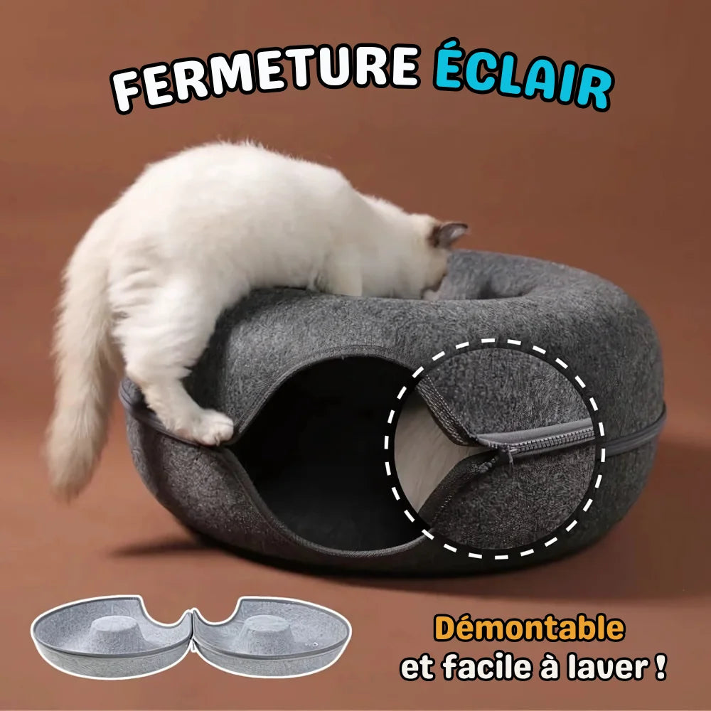 Letto per gatti a forma di ciambella - Nideo