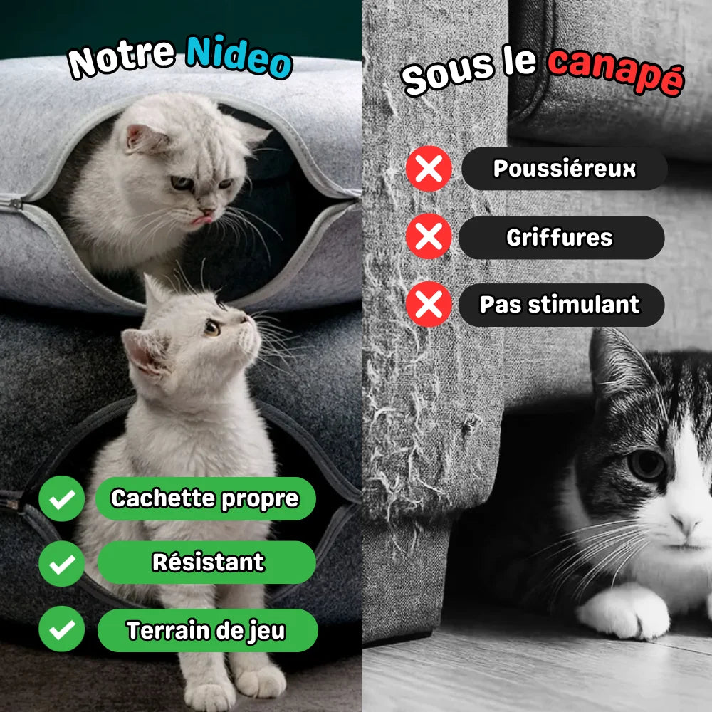 Letto per gatti a forma di ciambella - Nideo